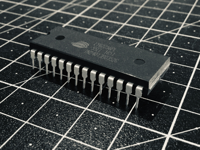 The LY62256PL RAM IC